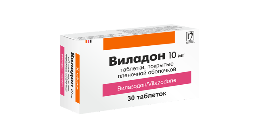 Виладон 10 мг 30 таблеток
