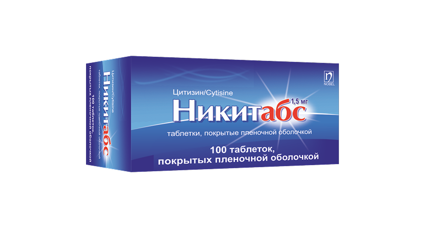 Никитабс 1.5 мг 100 таблеток